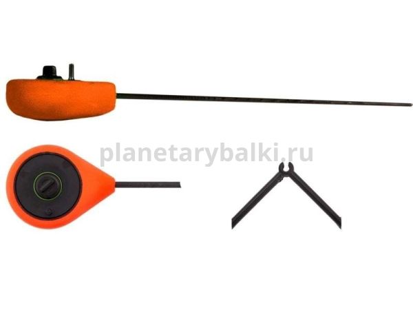 Удочка-балалайка зимняя Salmo SPORT красная, 23см, 38мм