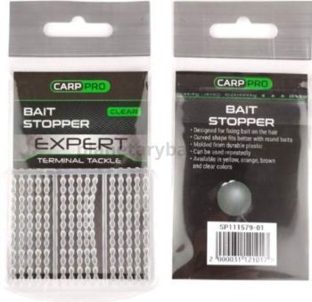 Стопор для бойлов CARP PRO прозрачный 90шт.