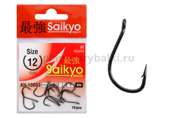 Крючки Saikyo Tanago BN KH-10003 №12, 10шт.