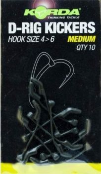 Лентяйка Korda Kickers D-Rig Green Medium для крючка №4-6