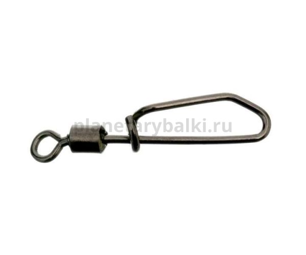 FLAGMAN Вертлюг с застежкой Swivel-Snap №4 5шт