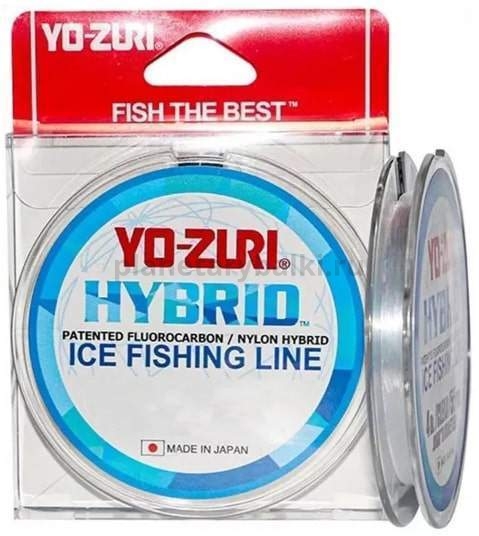 Монофильная леска Yo-Zuri Hybrid Ice 50м, 0,203мм, 1,81кг, 4lbs Clear 