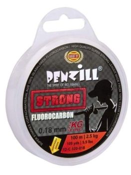 Леска монофильная WFT Penzill FLUOROCARBON Strong 100м, 0,18мм, 2,5кг