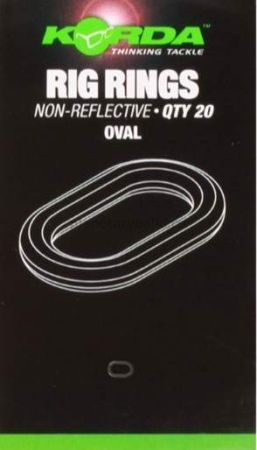Кольцо стальное овальное Korda Rig Ring Large Oval
