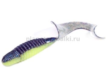 Твистеры Lucky John Pro Series CRUSHER GRUB 3,9in 9.9см, цвет T53, 5шт.