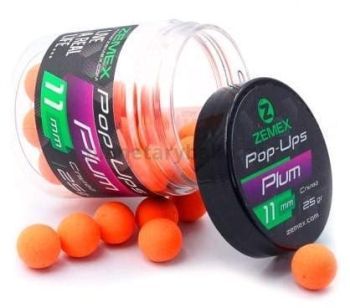 Бойлы плавающие ZEMEX Pop-Ups Plum 11мм, 25гр.