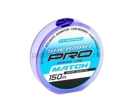 Монофильная леска FLAGMAN SHERMAN PRO MATCH 150м, 0,181мм, 2,82кг