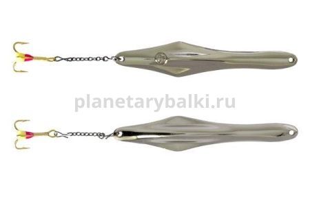 Блесна вертикальная Nils Master Jalo 75мм, 12гр., 004 S/S