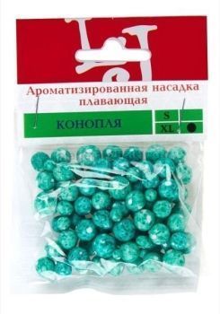 Насадки искусственные Lucky John XL КОНОПЛЯ зеленый цвет