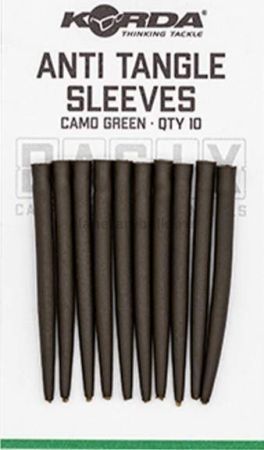 Противозакручиватель конусный KORDA Anti Tangle Sleeves Basix Camo green 10шт.