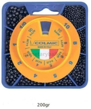 Набор грузил  Colmic SILE FINE 8-размеров (200гр)