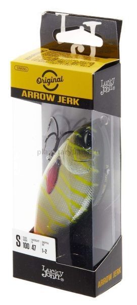Воблер тонущий Lucky John Original ARROW JERK S 100мм, 47гр., до 1м, цвет 031 для рыбалки, Воблер тонущий Lucky John Original ARROW JERK S 100мм, 47гр., до 1м, цвет 031 отзывы, Воблер тонущий Lucky John Original ARROW JERK S 100мм, 47гр., до 1м, цвет 031 купить, Воблер тонущий Lucky John Original ARROW JERK S 100мм, 47гр., до 1м, цвет 031 купить в интернет магазине, Воблер тонущий Lucky John Original ARROW JERK S 100мм, 47гр., до 1м, цвет 031 выбрать, Воблер тонущий Lucky John Original ARROW JERK S 100мм, 47гр., до 1м, цвет 031 обзор, Воблер тонущий Lucky John Original ARROW JERK S 100мм, 47гр., до 1м, цвет 031 купить в розничном магазине