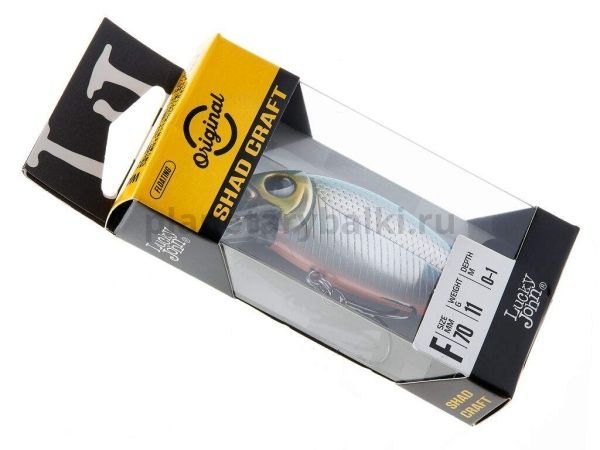 Воблер плавающий LUCKY JOHN Original SHAD CRAFT F 70мм, 13гр., 0,5-1,2м, цвет A026 для рыбалки, Воблер плавающий LUCKY JOHN Original SHAD CRAFT F 70мм, 13гр., 0,5-1,2м, цвет A026 отзывы, Воблер плавающий LUCKY JOHN Original SHAD CRAFT F 70мм, 13гр., 0,5-1,2м, цвет A026 купить, Воблер плавающий LUCKY JOHN Original SHAD CRAFT F 70мм, 13гр., 0,5-1,2м, цвет A026 купить в интернет магазине, Воблер плавающий LUCKY JOHN Original SHAD CRAFT F 70мм, 13гр., 0,5-1,2м, цвет A026 выбрать, Воблер плавающий LUCKY JOHN Original SHAD CRAFT F 70мм, 13гр., 0,5-1,2м, цвет A026 обзор, Воблер плавающий LUCKY JOHN Original SHAD CRAFT F 70мм, 13гр., 0,5-1,2м, цвет A026 купить в розничном магазине