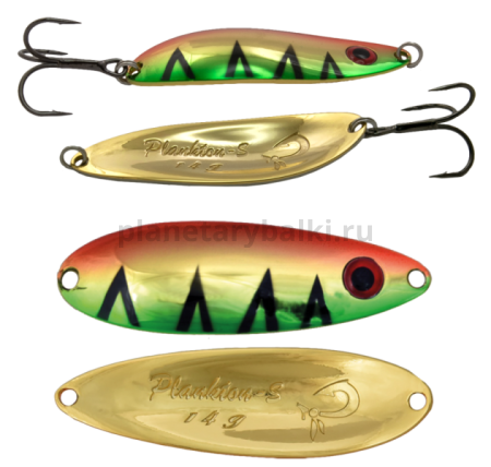 Блесна колеблющаяся LureMax Plankton-S, 68мм, 14гр., цвет 06