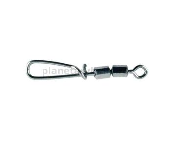 OWNER Застежка с вертлюгом Sinker Hook W Crane №18 8шт