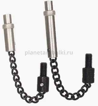 Цепочка KORDA Black Stainless Chain With Adapator S