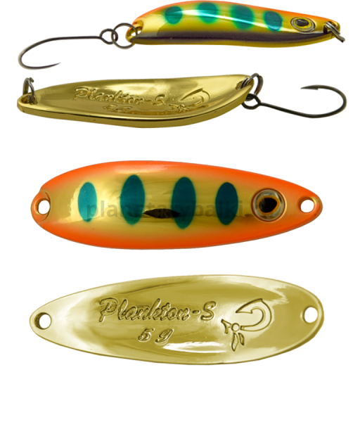 Блесна колеблющаяся LureMax Plankton-S, 40мм, 5гр., цвет 26