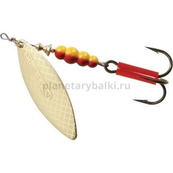 Блесна вращающаяся Mepps AGLIA LONG №4, 17гр., цвет Gold