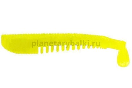 Виброхвост LureMax YOBBO 5'' 13,5см, Chartreuse 001, 5шт.