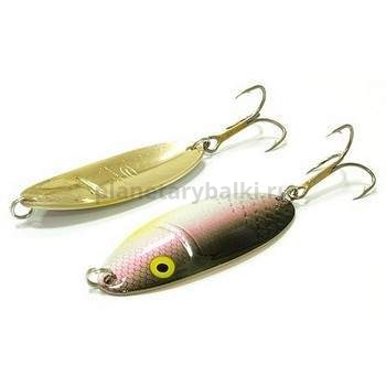 Блесна колеблющаяся Mister Cro ЧЕРНОСПИНКА 65мм, 16гр., цвет SD