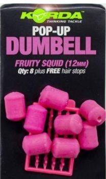 Имитационная приманка KORDA Dumbell Pop-Up Fruity Squid 12мм, 8шт.