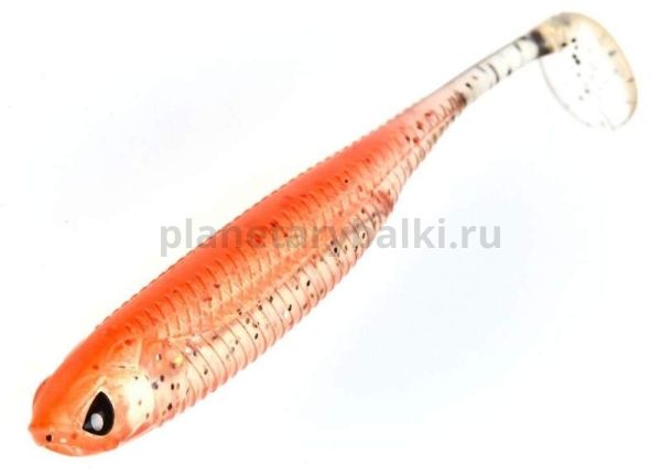 Виброхвост Lucky John 3D Series MAKORA SHAD TAIL 4.0in 10см, цвет 007, 6шт.