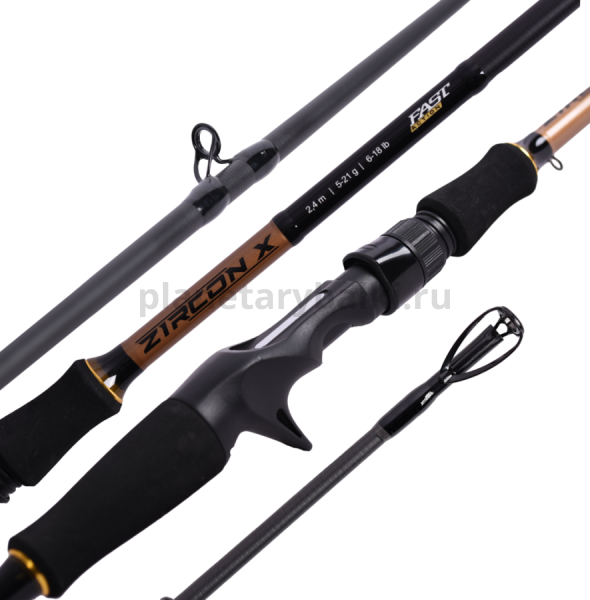 Удилище кастинговое Maximus ZIRCON-X C 24M 2,4м, тест 7-35гр.