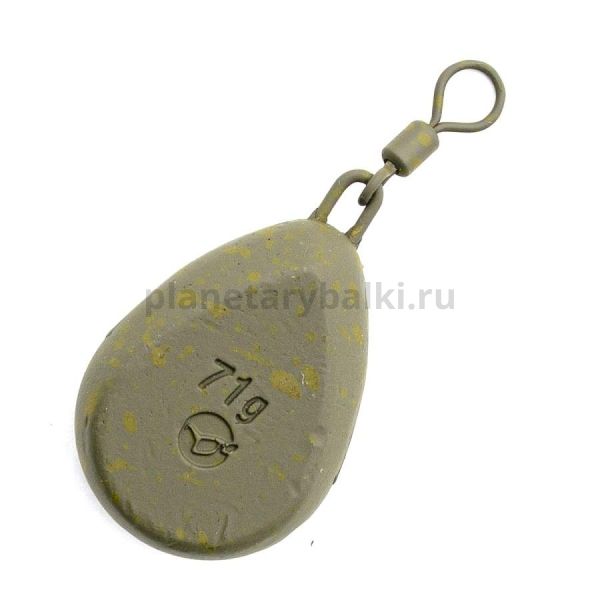 KORDA Грузило Flat Pear Swivel 2,5oz 70г для рыбалки, KORDA Грузило Flat Pear Swivel 2,5oz 70г отзывы, KORDA Грузило Flat Pear Swivel 2,5oz 70г купить, KORDA Грузило Flat Pear Swivel 2,5oz 70г купить в интернет магазине, KORDA Грузило Flat Pear Swivel 2,5oz 70г выбрать, KORDA Грузило Flat Pear Swivel 2,5oz 70г обзор, KORDA Грузило Flat Pear Swivel 2,5oz 70г купить в розничном магазине
