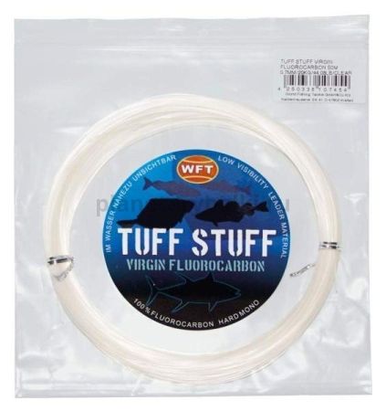 Леска монофильная WFT KG TUFF STUFF FLUOROCARBON 50м, 1мм, 39кг