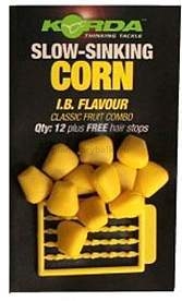 Имитационная приманка Korda Corn Slow Sinking Yellow 12шт.