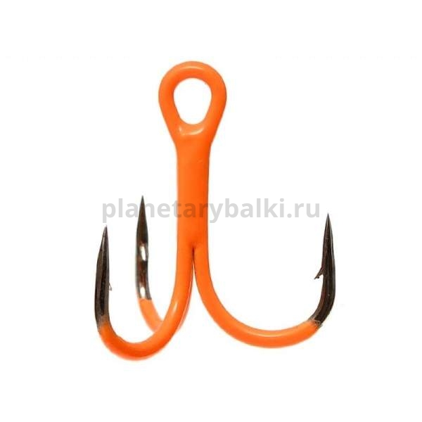 Крючок тройной FLAGMAN Treble hook F36 Orange №14, 5шт.