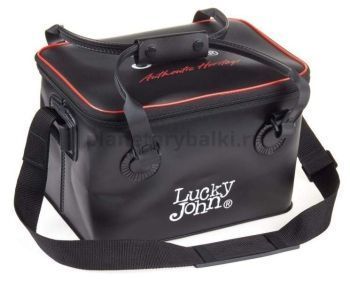 Сумка рыболовная с коробками Lucky John EVA 33х22х20см