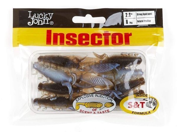 Приманка силиконовая LUCKY JOHN Pro Series INSECTOR 2,8in 7см, цвет T46, 8шт. для рыбалки, Приманка силиконовая LUCKY JOHN Pro Series INSECTOR 2,8in 7см, цвет T46, 8шт. отзывы, Приманка силиконовая LUCKY JOHN Pro Series INSECTOR 2,8in 7см, цвет T46, 8шт. купить, Приманка силиконовая LUCKY JOHN Pro Series INSECTOR 2,8in 7см, цвет T46, 8шт. купить в интернет магазине, Приманка силиконовая LUCKY JOHN Pro Series INSECTOR 2,8in 7см, цвет T46, 8шт. выбрать, Приманка силиконовая LUCKY JOHN Pro Series INSECTOR 2,8in 7см, цвет T46, 8шт. обзор, Приманка силиконовая LUCKY JOHN Pro Series INSECTOR 2,8in 7см, цвет T46, 8шт. купить в розничном магазине