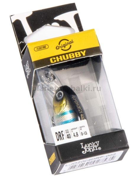 Воблер плавающий Lucky John Original CHUBBY DR F 40мм, 3,8гр., 1м, 002 для рыбалки, Воблер плавающий Lucky John Original CHUBBY DR F 40мм, 3,8гр., 1м, 002 отзывы, Воблер плавающий Lucky John Original CHUBBY DR F 40мм, 3,8гр., 1м, 002 купить, Воблер плавающий Lucky John Original CHUBBY DR F 40мм, 3,8гр., 1м, 002 купить в интернет магазине, Воблер плавающий Lucky John Original CHUBBY DR F 40мм, 3,8гр., 1м, 002 выбрать, Воблер плавающий Lucky John Original CHUBBY DR F 40мм, 3,8гр., 1м, 002 обзор, Воблер плавающий Lucky John Original CHUBBY DR F 40мм, 3,8гр., 1м, 002 купить в розничном магазине