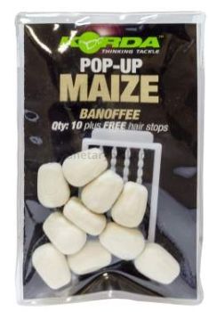 Имитационная приманка Korda Maize Pop-Up White 10шт.