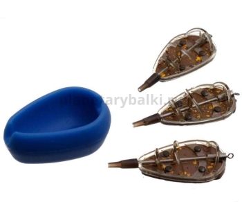Набор кормушек Flagman Flat feeder M 40гр.+50гр.+60гр.+Mould NEW