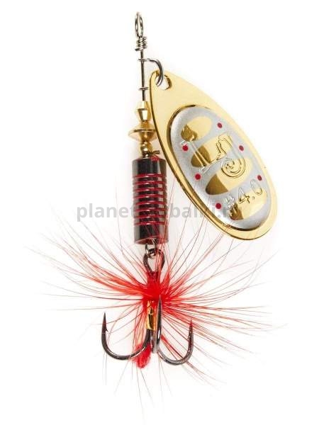 Блесна вращающаяся Lucky John BONNIE BLADE №4, 10.3гр., цвет 002 в блистере
