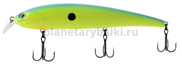 Воблер LureMax BOMBA KILLER 120FDR 120мм, 16,5гр., 1,5-2м, цвет 015