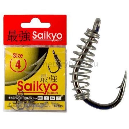 Крючок с пружиной Saikyo KHS-10085 №2XS, 10шт.
