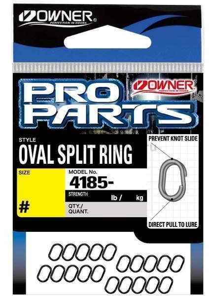 Кольцо заводное OWNER Oval Split Ring №3, 20шт.