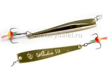 Блесна вертикальная ECOPRO Alaskan 80мм, 15,5гр., цвет G