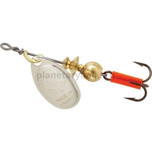 Блесна вращающаяся Mepps AGLIA №0, 2,5гр., цвет SILVER