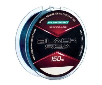 Леска FLAGMAN Black Sea Spinning Line 150м, 0,30мм, 11,9кг