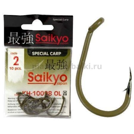 Крючки Saikyo Clever Carp OL KH-10098 №6, 10шт.