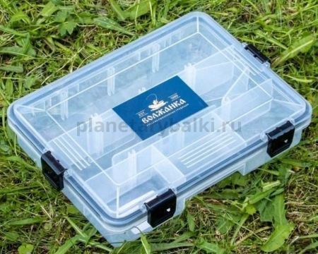 Коробка рыболовная Волжанка 23х17,5х5см