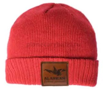 Шапка Alaskan Hat Beanie красная, размер L/52-54