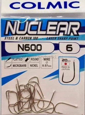 Крючки COLMIC NUCLEAR N600 №18 20шт для рыбалки, Крючки COLMIC NUCLEAR N600 №18 20шт отзывы, Крючки COLMIC NUCLEAR N600 №18 20шт купить, Крючки COLMIC NUCLEAR N600 №18 20шт купить в интернет магазине, Крючки COLMIC NUCLEAR N600 №18 20шт выбрать, Крючки COLMIC NUCLEAR N600 №18 20шт обзор, Крючки COLMIC NUCLEAR N600 №18 20шт купить в розничном магазине