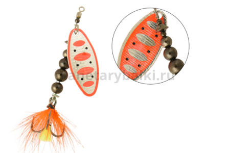 Блесна вращающаяся LureMax Tiga-4 9,2гр., цвет 010