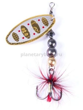 Блесна вращающаяся Lucky John SHELT BLADE №2, 9гр., цвет 002