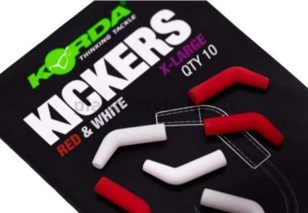 Лентяйка KORDA Kickers Red/White для крючка размер ХL